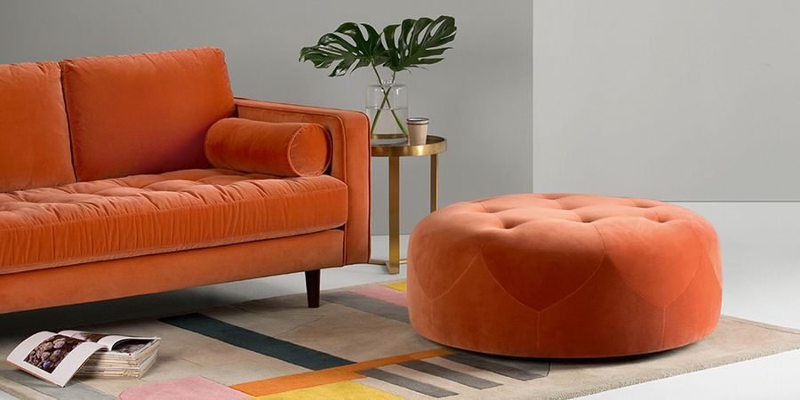 Sofa in Orange