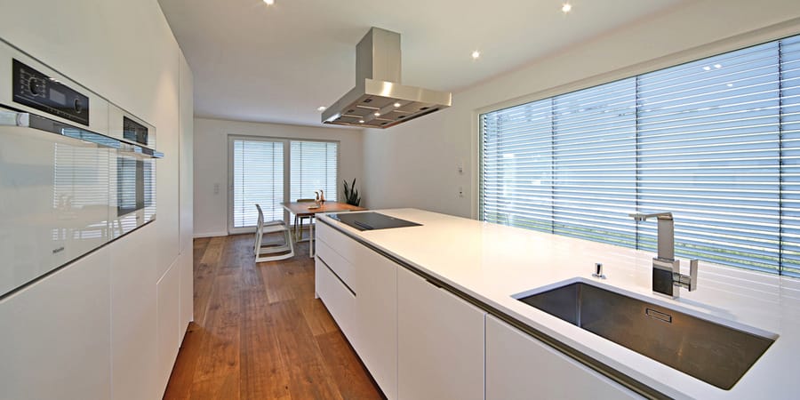 minimalistische Küche Haus Ehrenbach - Keitel Haus