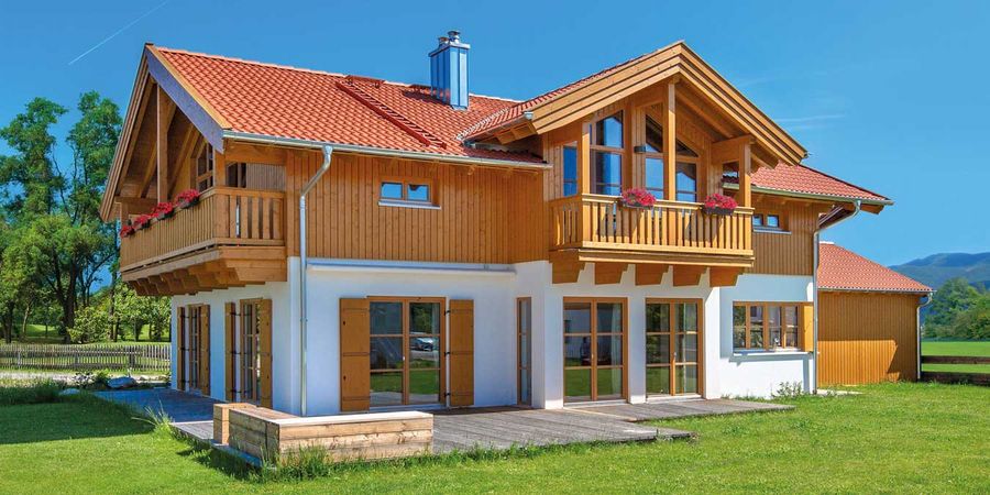 Holzhaus mit Einliegerwohnung von Isartaler