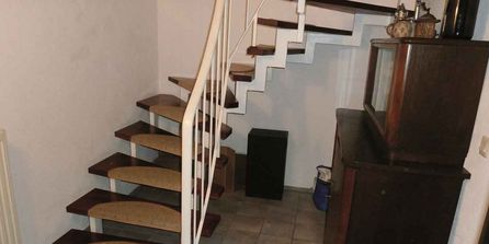 Alte Treppe vor dem Treppenaustausch