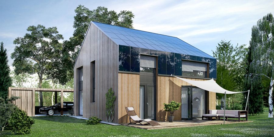 Ein Tiny House im modernen Architekturdesign