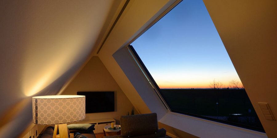 Dachschiebefenster mit Meerblick