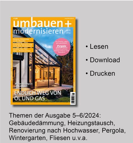 Magazin umbauen + modernisieren 5-6-2024 als ePaper