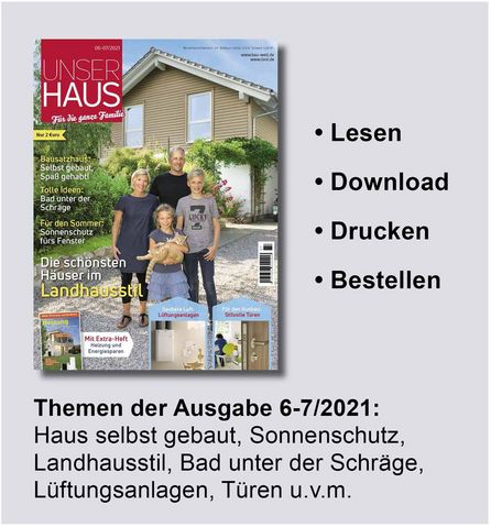Magazin Unser Haus ePaper 6-7/2021