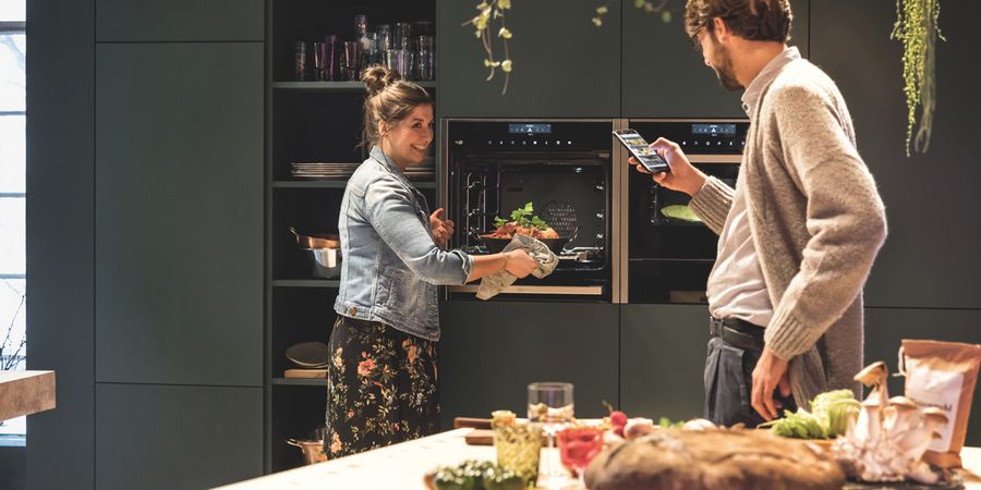 Küchengeräte für die offene Küche mit Smart Home Funktion