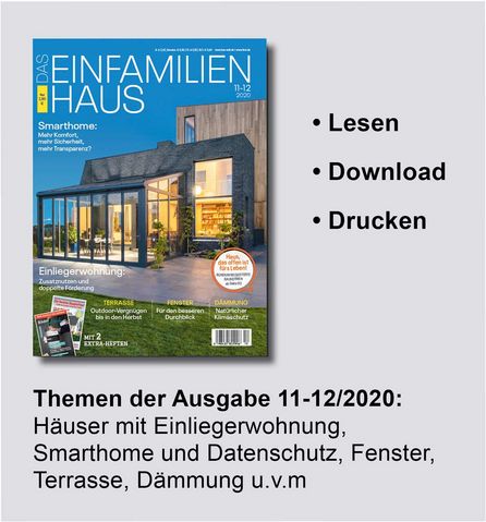 ePaper des Magazins Das Einfamilienhaus 11-12/2020