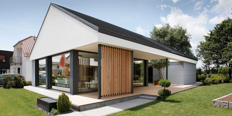 Hochwertiges Modulhaus aus Holz, Glas und Stahl - Next bxy Danwood