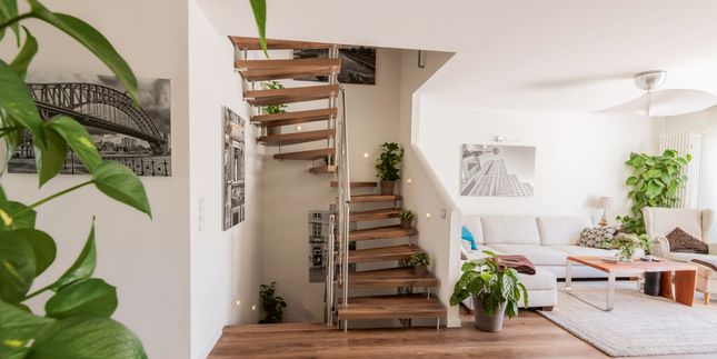 Raumspartreppe für Treppen auf engem Raum