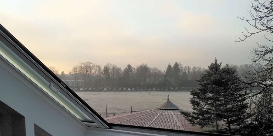 Panoramablick dank Dachschiebefenster