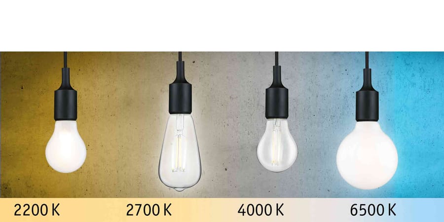 LED-Leuchtmittel mit Weißtonsteuerung