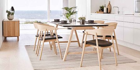 Sitzgruppe skandinavische Möbel 