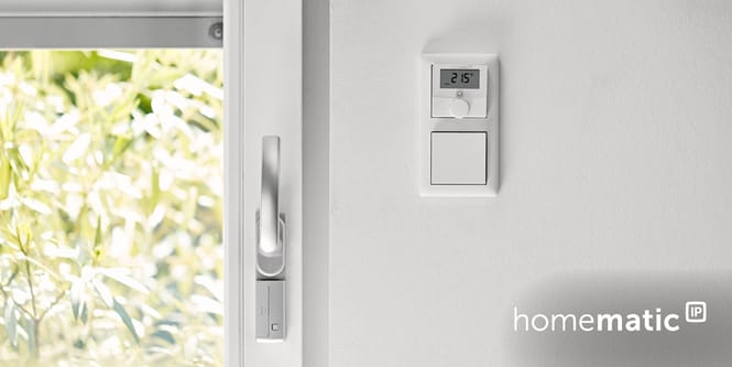 Energie sparen leicht gemacht – mit Homematic IP Heizungssteuerung.