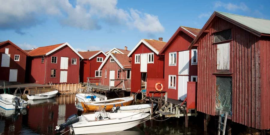Fassadengestaltung in Skandinavien
