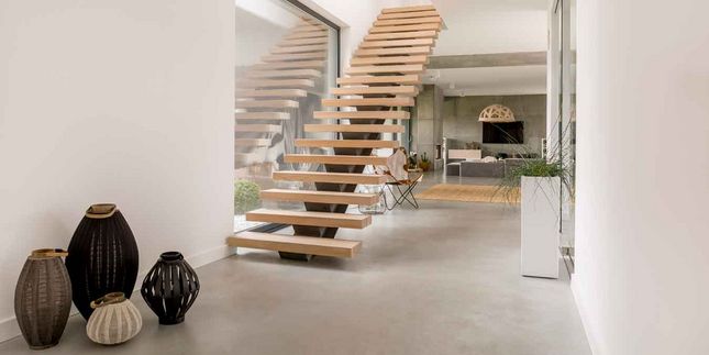 Treppenmaterialien: Holztreppe, Stahltreppe oder Betontreppe?