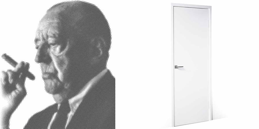 Bauhaus Türen inspiriert vom ehemaligen Bauhaus-Direktor Ludwig Mies van der Rohe