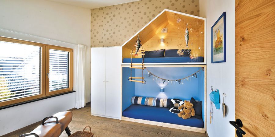 Kinderzimmer - Musterhaus Heidi - Regnauer Hausbau