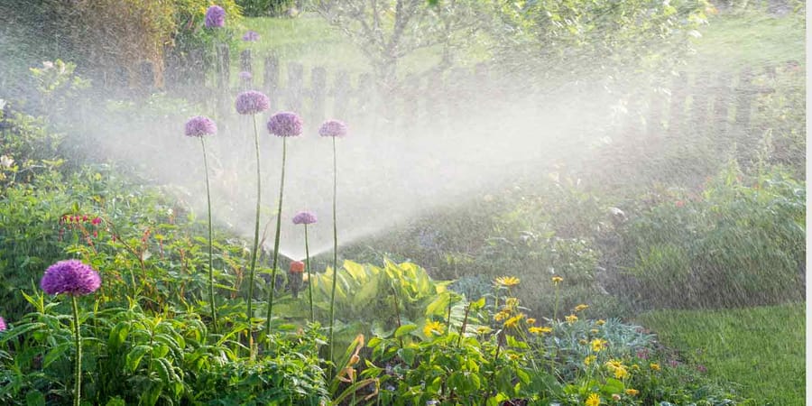Smarte Gartenbewässerung