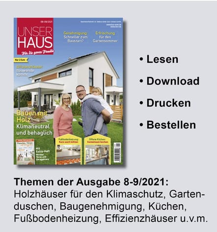 Magazin Unser Haus ePaper Ausgabe 8-9/2021