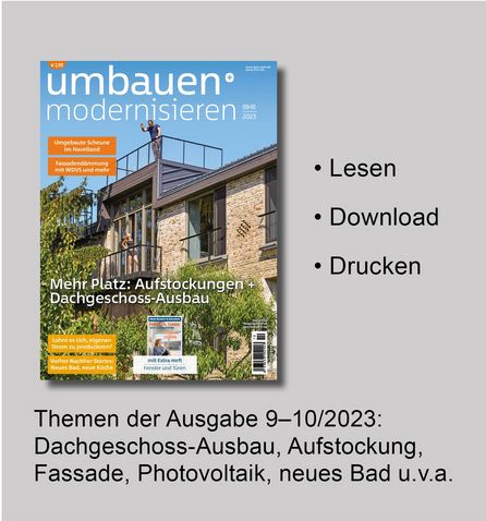Magazin umbauen+ modernisieren 9-10/2023 als ePaper