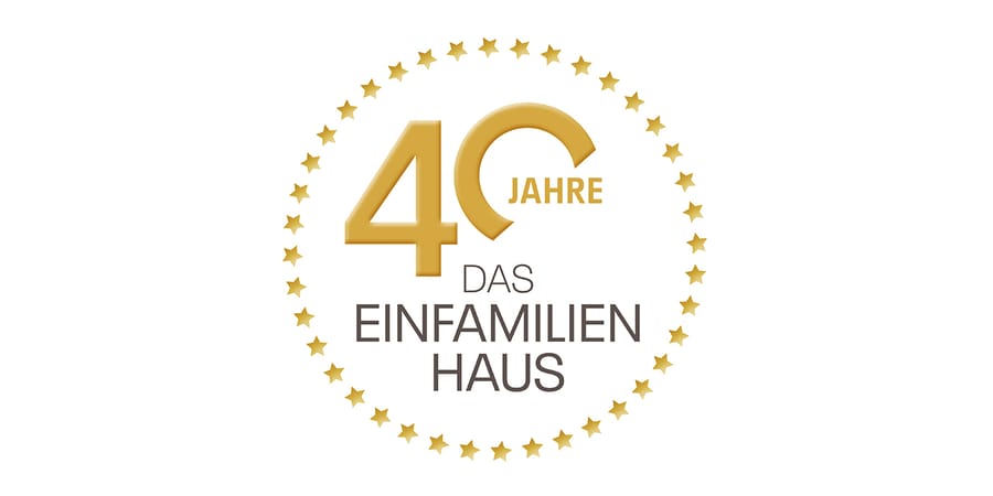 Gewinnspiele 40 Jahre Das Einfamilienhaus Logo