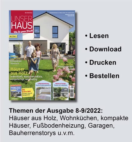 Unser Haus 8-9/2022 ePaper Ausgabe