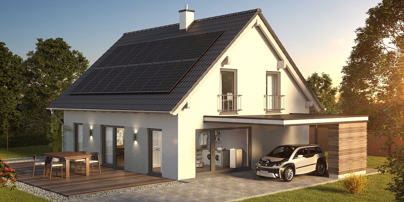 Haus mit Rundumausstattung in Sachen Energieeffizienz