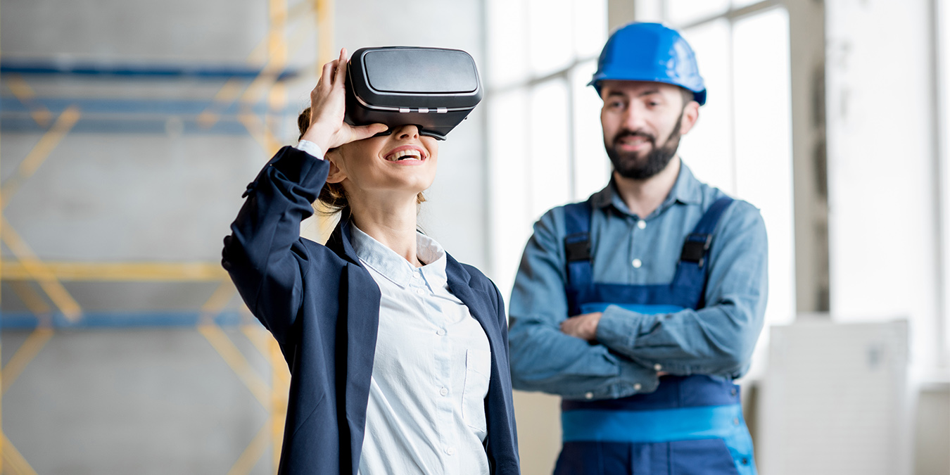 Virtual Reality Hausplanung mit 3D-Brille