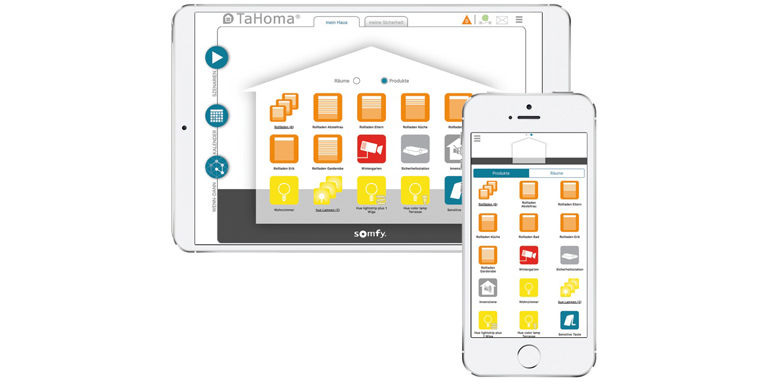 Smart-Home-Systeme – App TaHoma von Somfy
